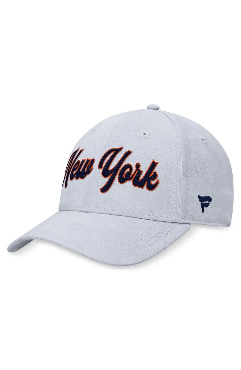 FANATICS Men's Fanatics Gray New York Islanders Heritage Adjustable Hat, Main, color, Gray