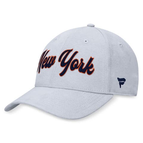 Men's Fanatics  Gray New York Islanders Heritage Adjustable Hat