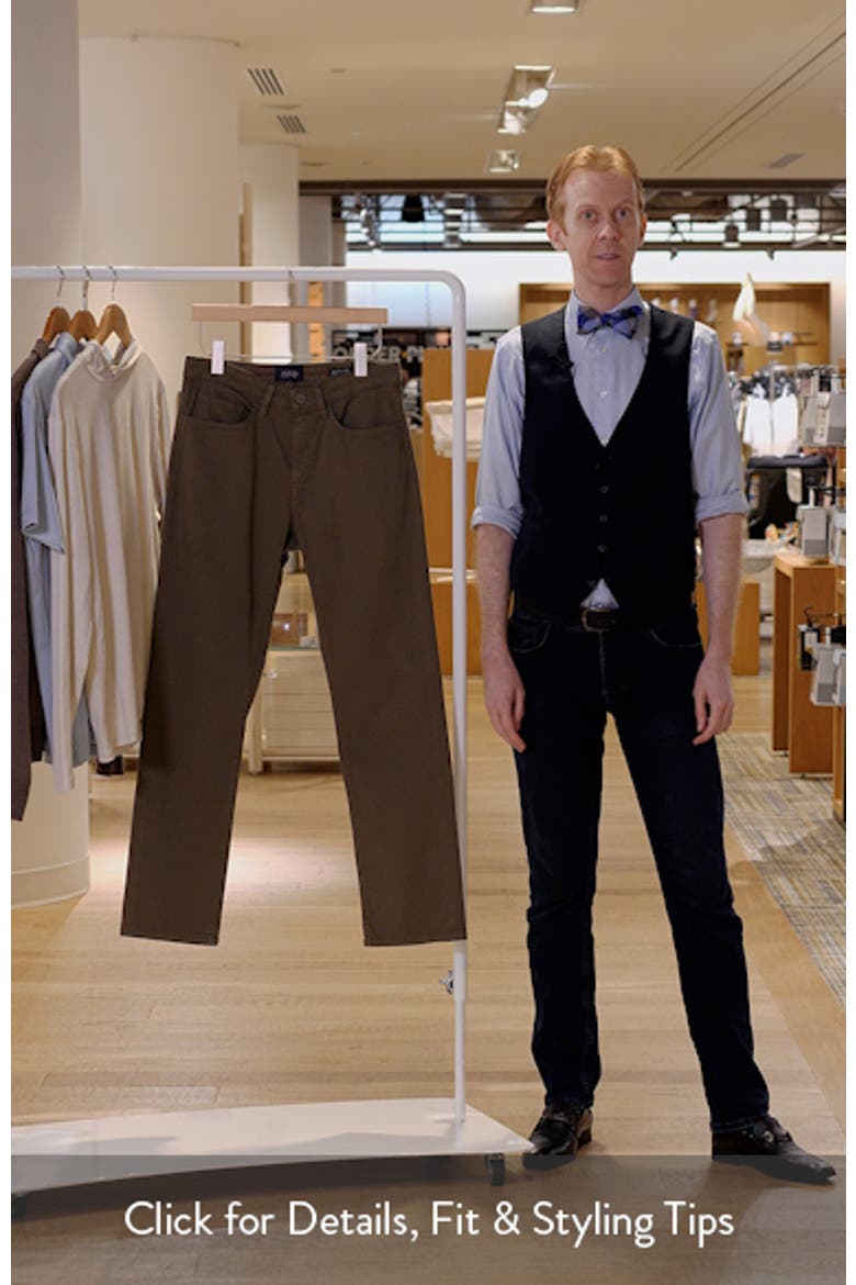 Charisma Stretch Cotton Straight Leg Pants video