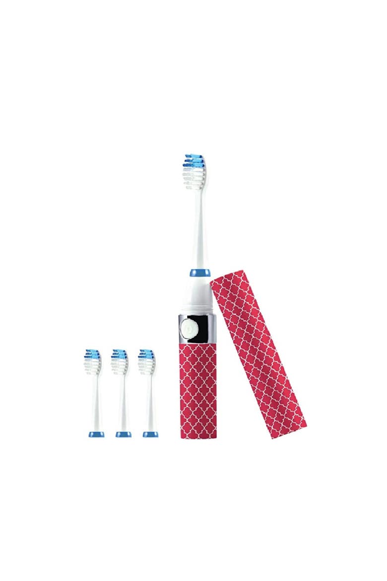 Portable Sonic Toothbrush with Travel Case & 360° Toothbrush Set, Alternate, color, Multicolor