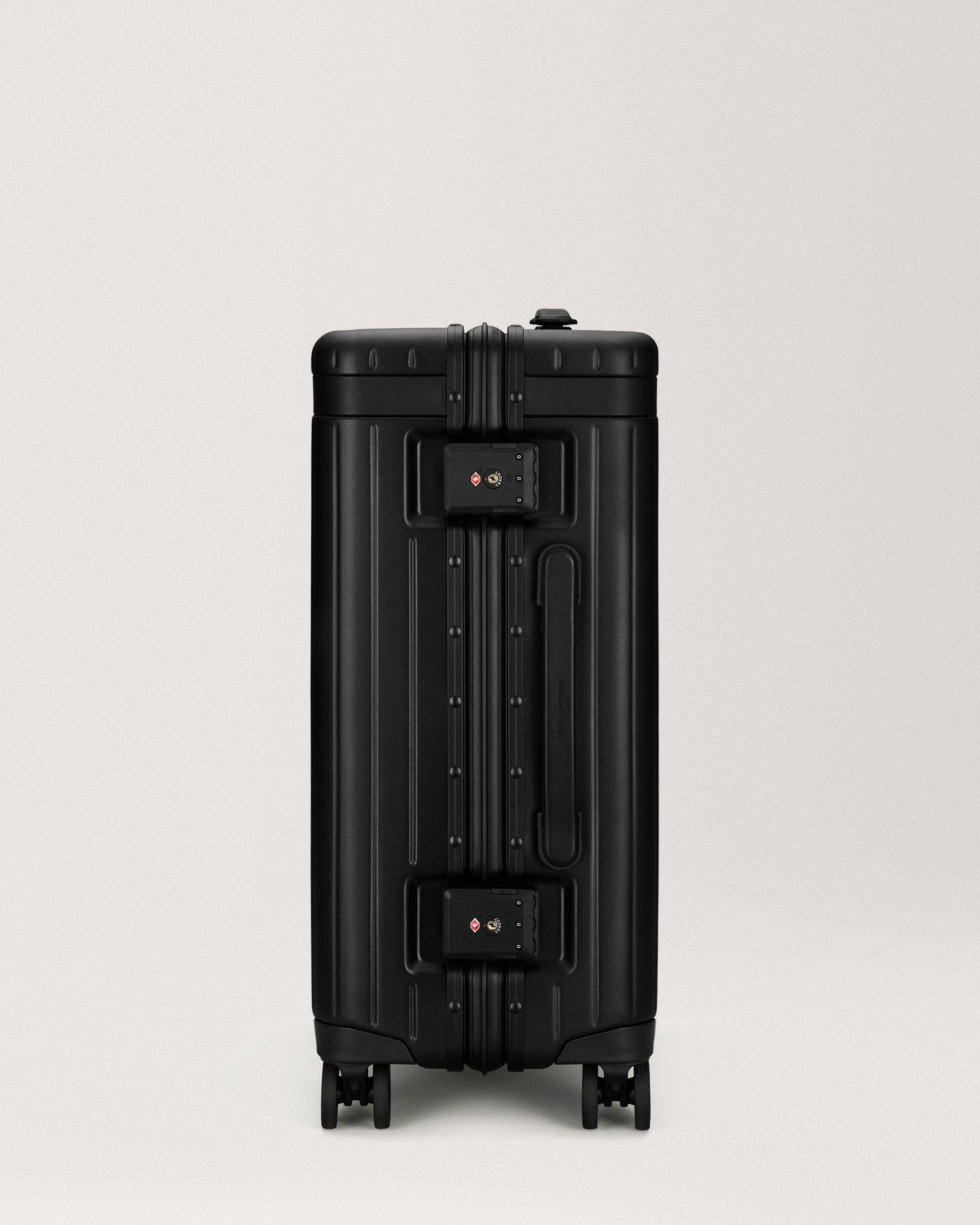 Carl Friedrik The Carry-on Suitcase, Alternate, color, Black / Black