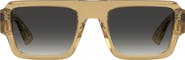 Moschino 54mm Gradient Flat Top Sunglasses