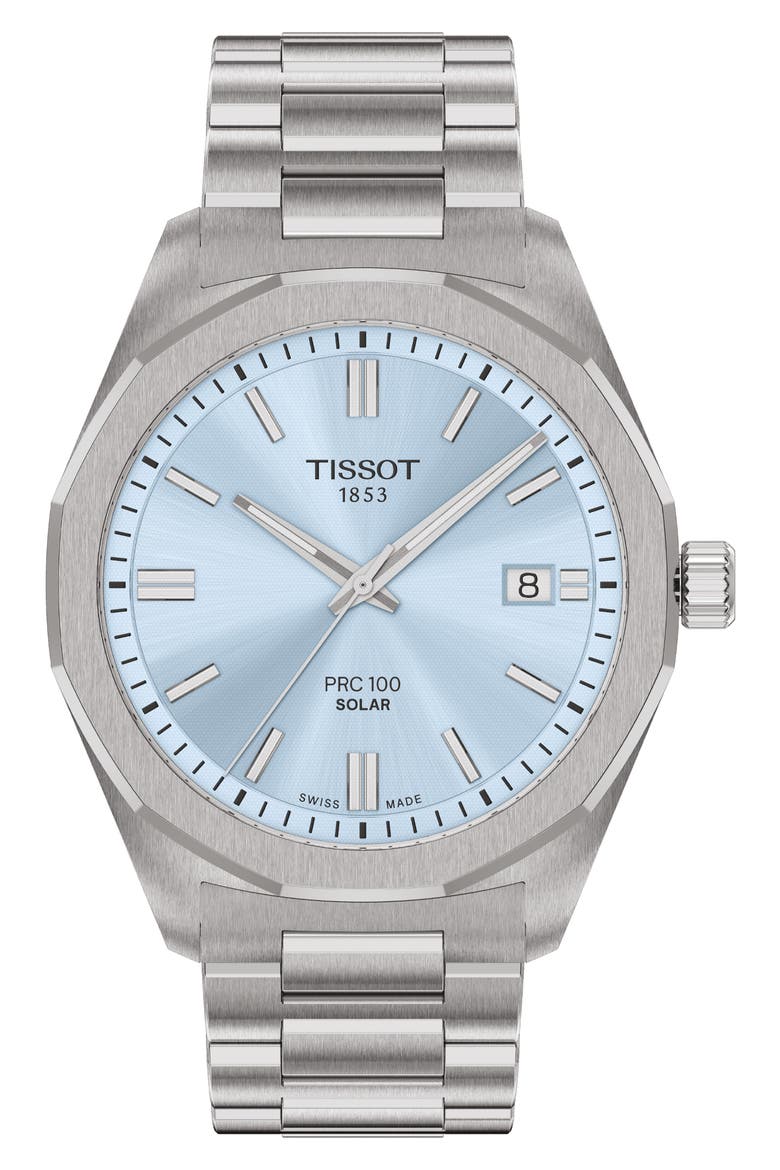 PRC 100 Solar Quartz Bracelet Watch, 39mm (Men) | Nordstrom