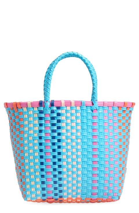 Kids' Basket Weave Tote Bag