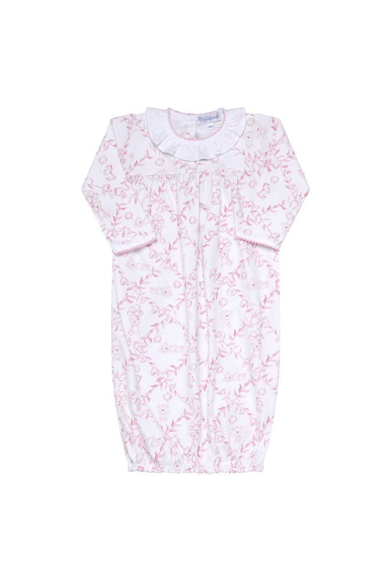 Pink Bears Trellace Baby Gown - Baby, Main, color, Pink