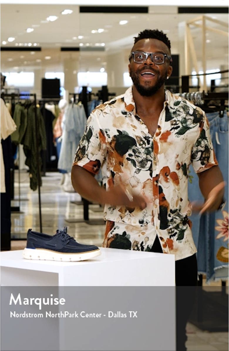 4.ZeroGrand Regatta Boat Shoe, sales video thumbnail