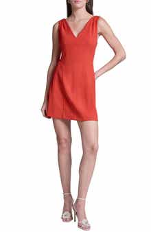 Scuba Crepe Sleeveless Dress