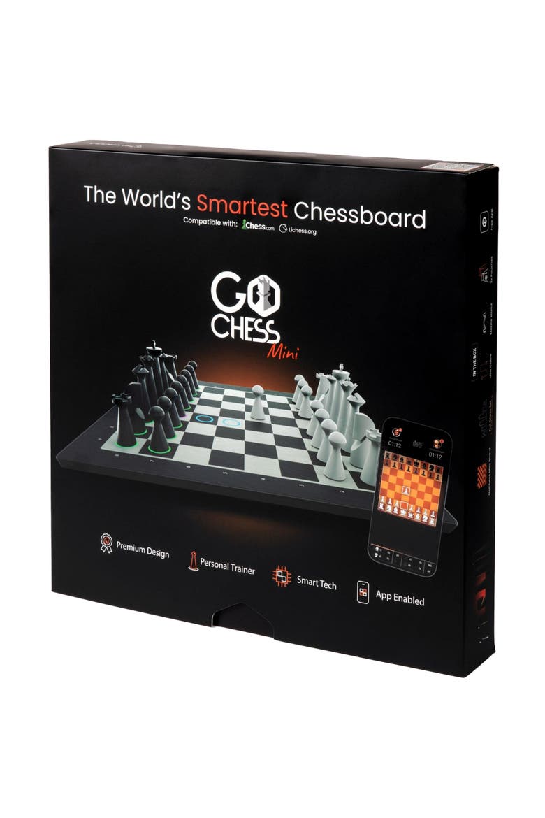 GoChess Mini Electronic Chess Game Set, Main, color, Multicolored