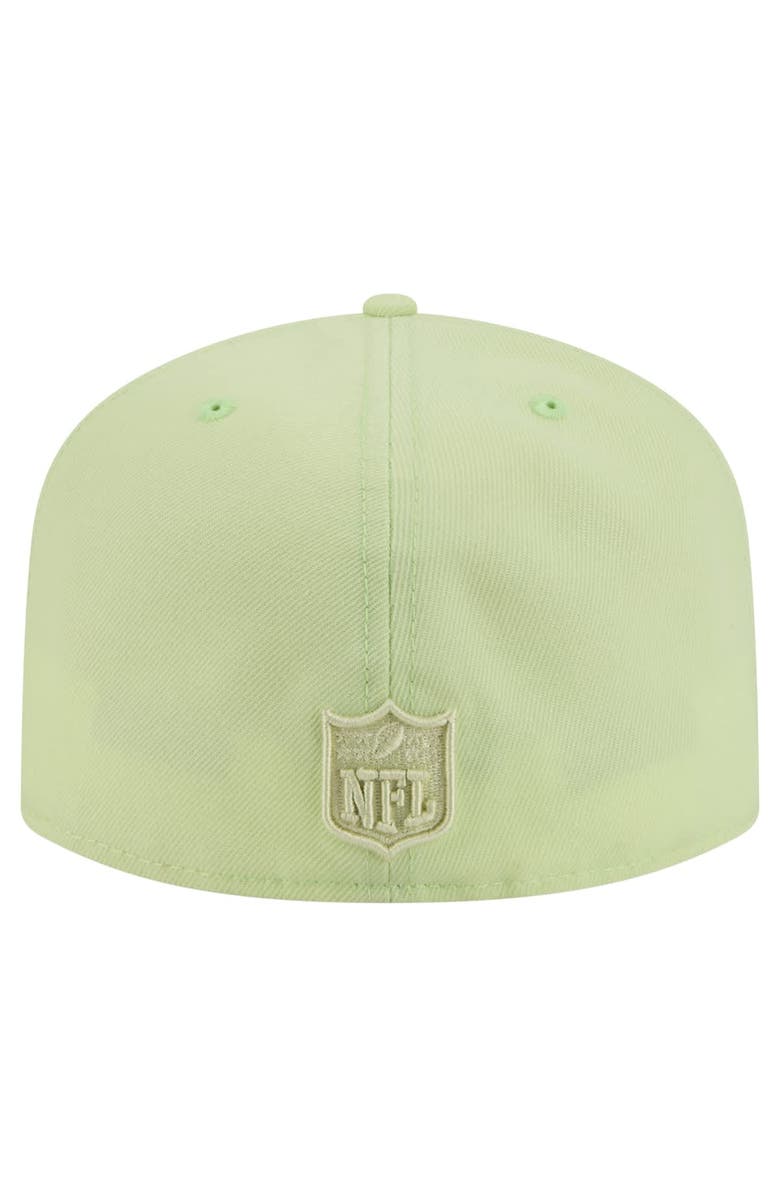 New Era Men's New Era Green Seattle Seahawks Color Pack A-Frame 59FIFTY Fitted Hat, Alternate, color, Green