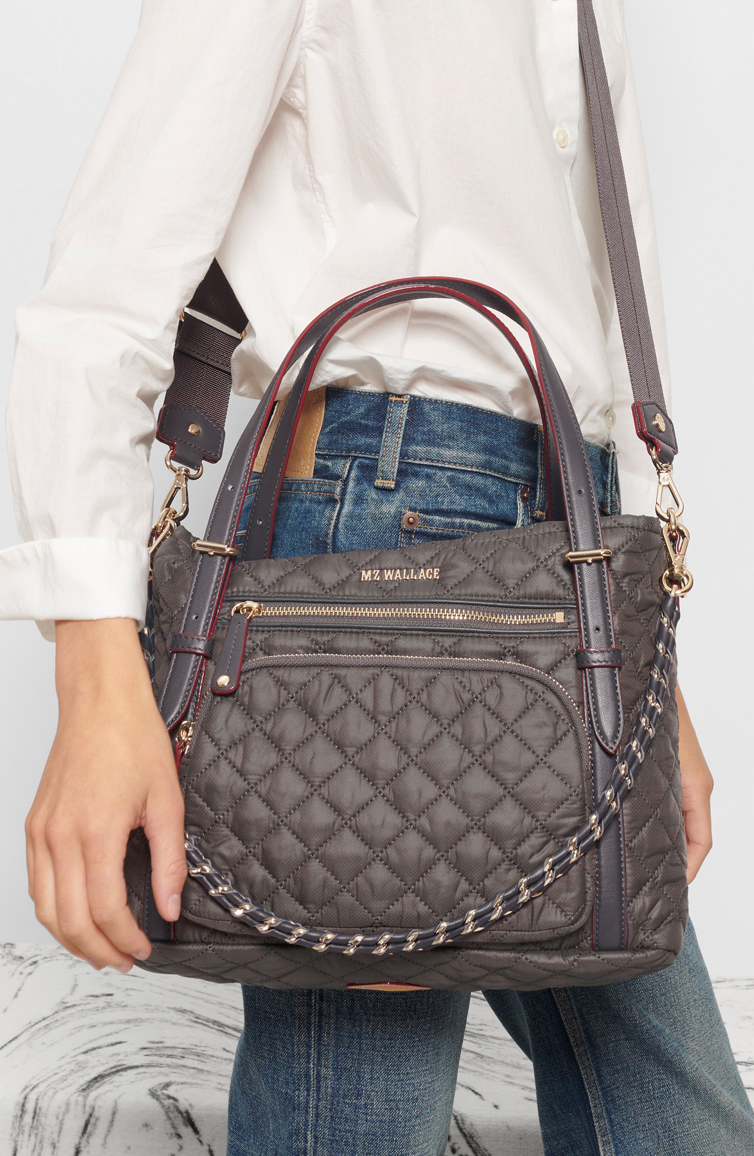 MZ Wallace Crosby Everywhere Tote, Alternate, color, 
