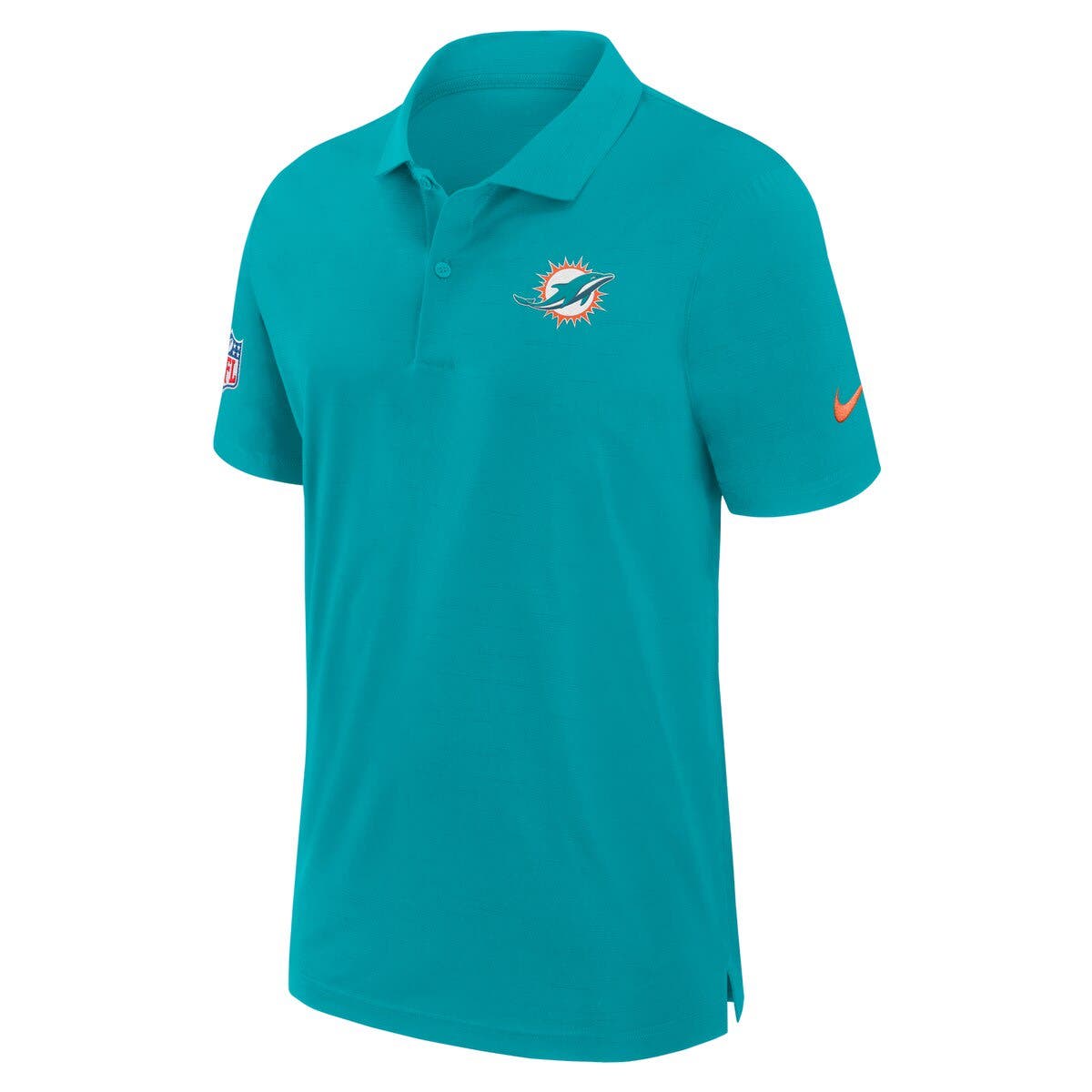 Men's Nike Aqua Miami Dolphins 2024/25 Sideline Performance Polo - image 2