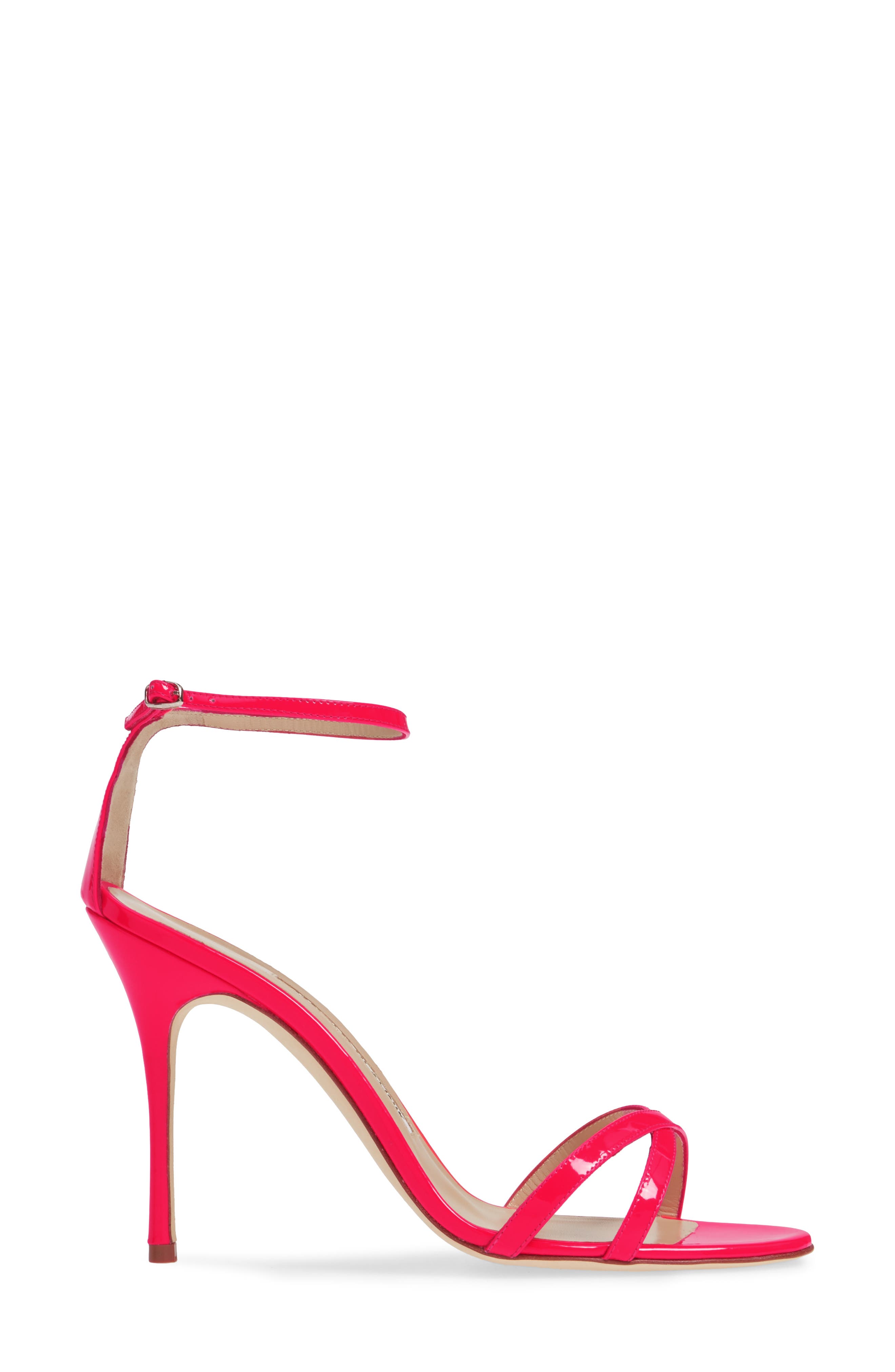 Paloma Neon Ankle Strap Sandal, Alternate, color, PINK FLUO