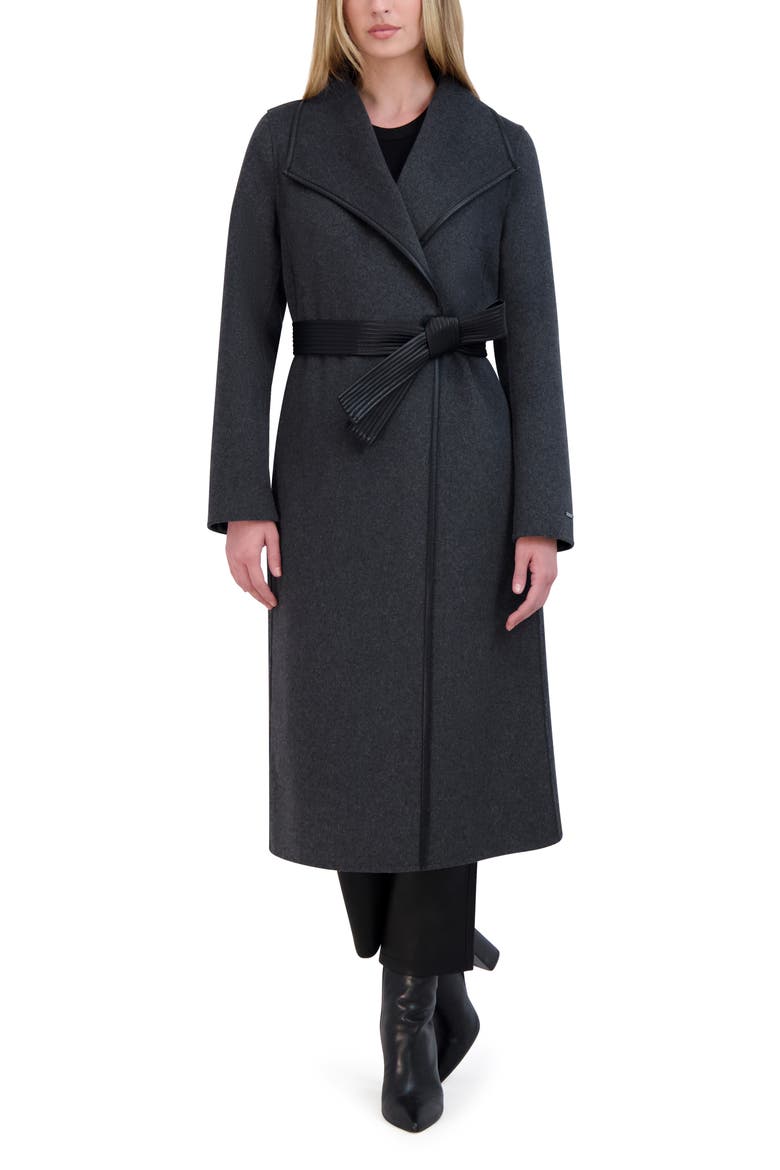 Juliette Wool Blend Coat, Alternate, color, CHARCOAL