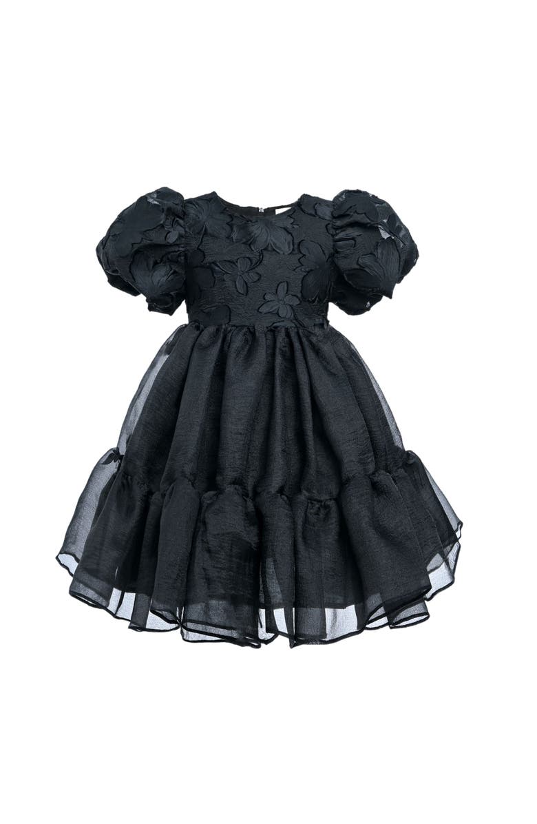 Tulleen Winona Dress, Main, color, Black