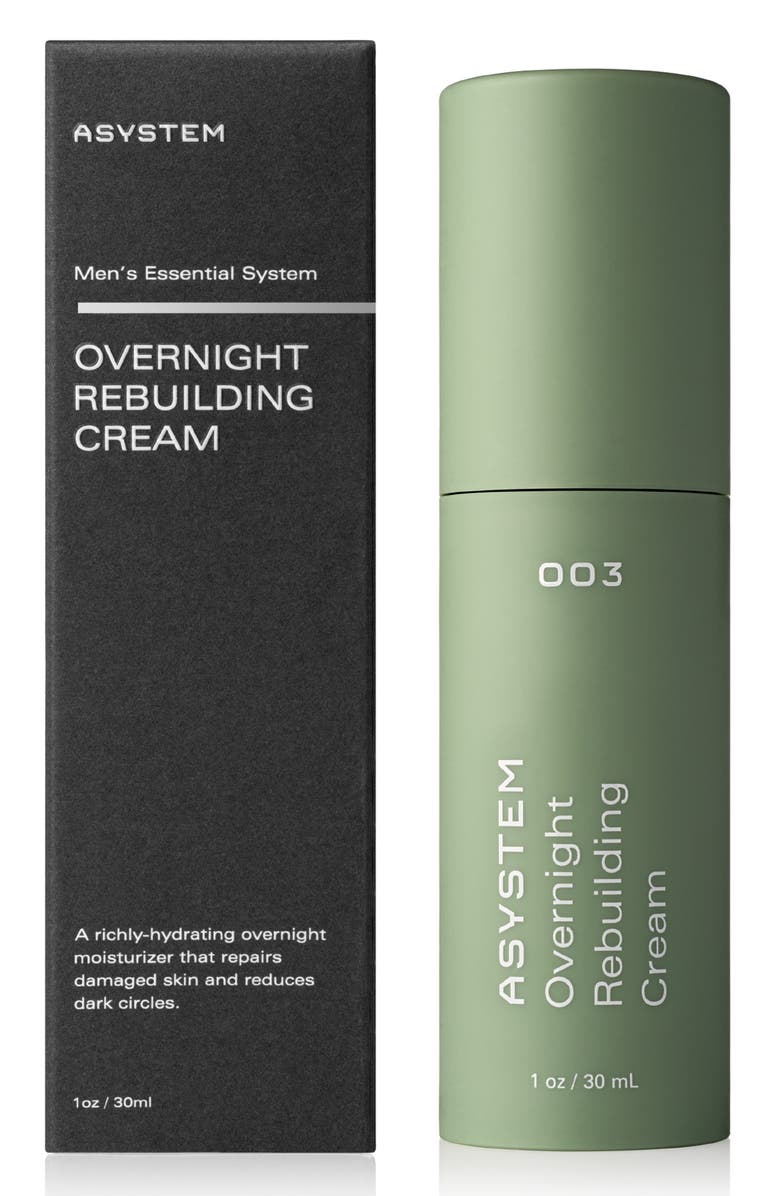 ASYSTEM Overnight Rebuilding Cream, Alternate, color, 