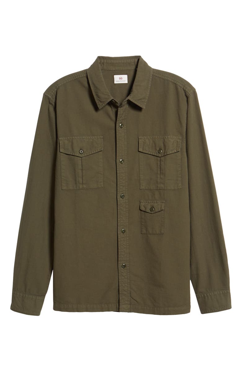 AG Pioneer Tri-Pocket Long Sleeve Slim Fit Shirt, Alternate, color, Sulfur Oak Grove