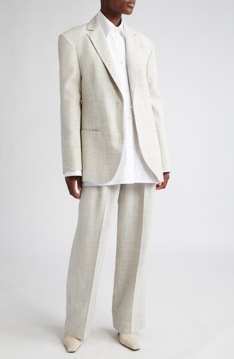 Róhe Overlap Blazer, Alternate, color,