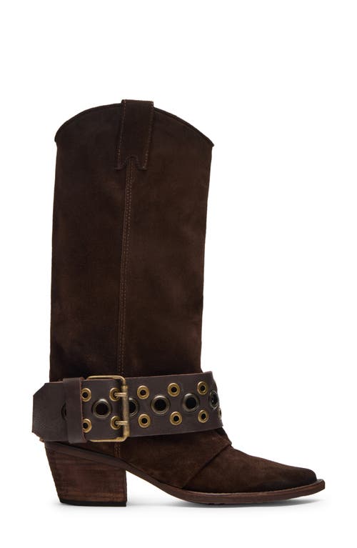 Steve Madden Ashwood Tall Boot In Brown