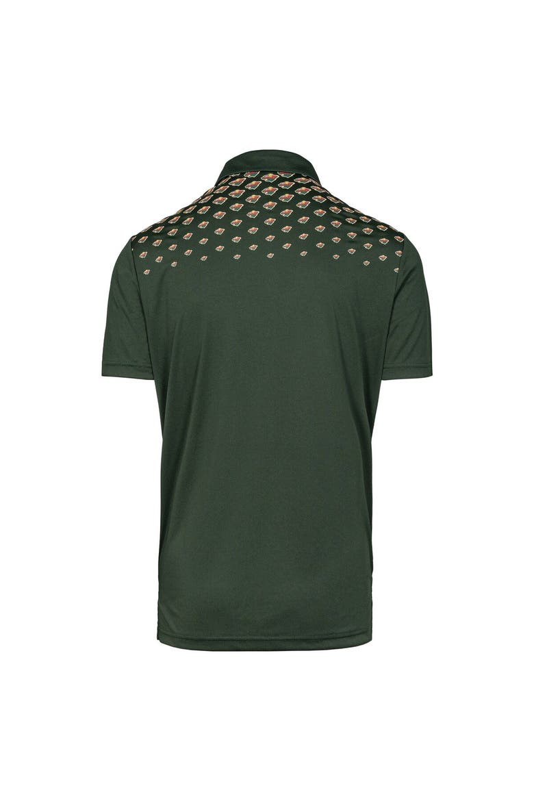 Men's Levelwear Hunter Green Minnesota Wild NHL x PGA Original Polo, Alternate, color, Hunter Green