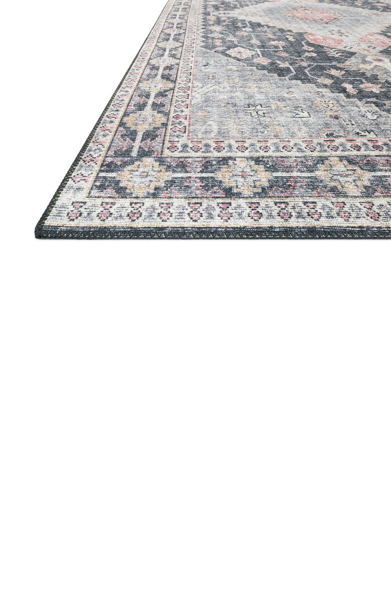 LOLOI Skye Collection Rug - 7'6" x 9'6", Alternate, color, Charcoal / Multi