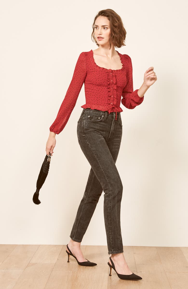 Reformation Italia Top, Alternate, color,