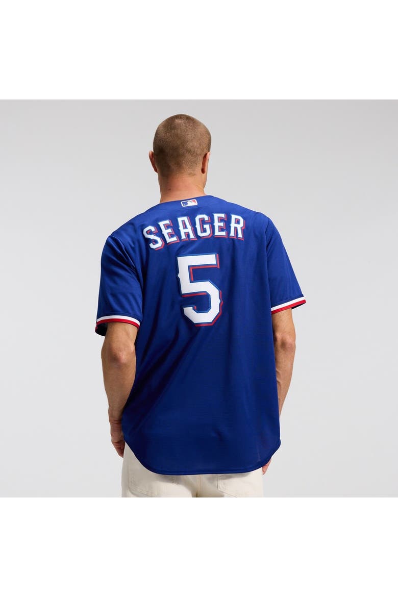 Men's Nike Corey Seager Royal Texas Rangers Alternate 2 Replica Jersey, Alternate, color, Deep Royal