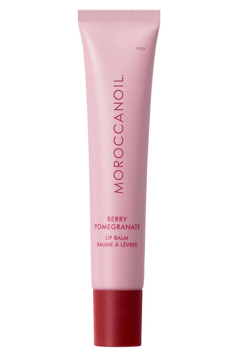 Lip Balm – Hydrating Argan Butter + Peptide Lip Treatment, Main, color, BERRY POMEGRANATE