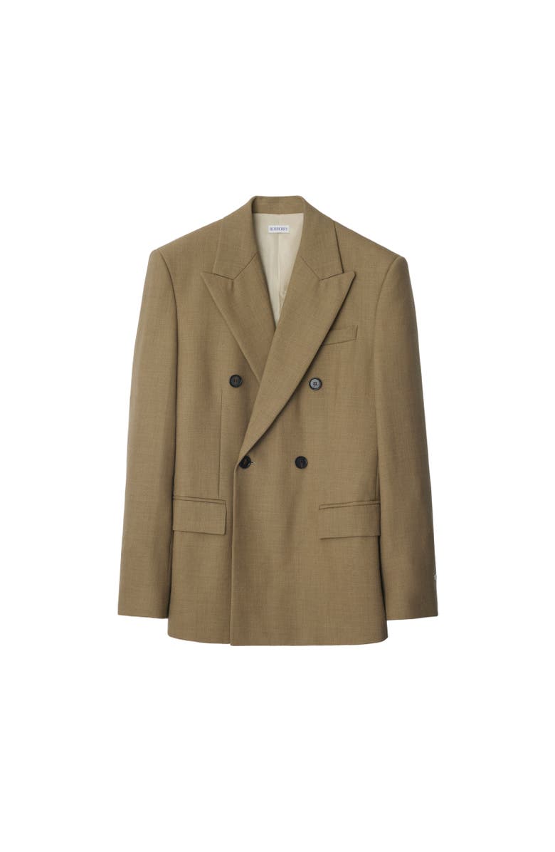 Burberry Wool Tailored Jacket, Alternate, color, 