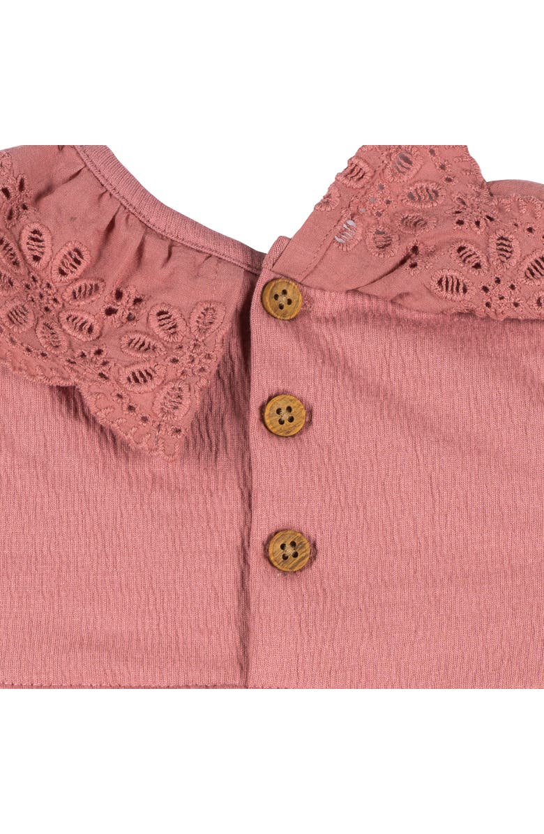 Modern Moments<sup>™</sup> by Gerber Bubble Romper, Alternate, color, Dusty Rose