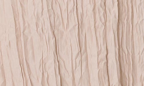 Eileen Fisher Crinkle Silk Habutai Classic Collar Shirt In White