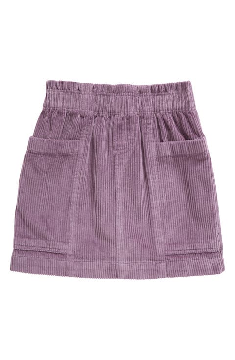 Kids' Paperbag Waist Corduroy Skirt (Toddler, Little Kid & Big Kid)