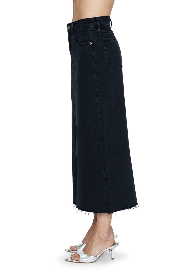 Alice Denim Midi Skirt, Alternate, color, UNDERGROUND