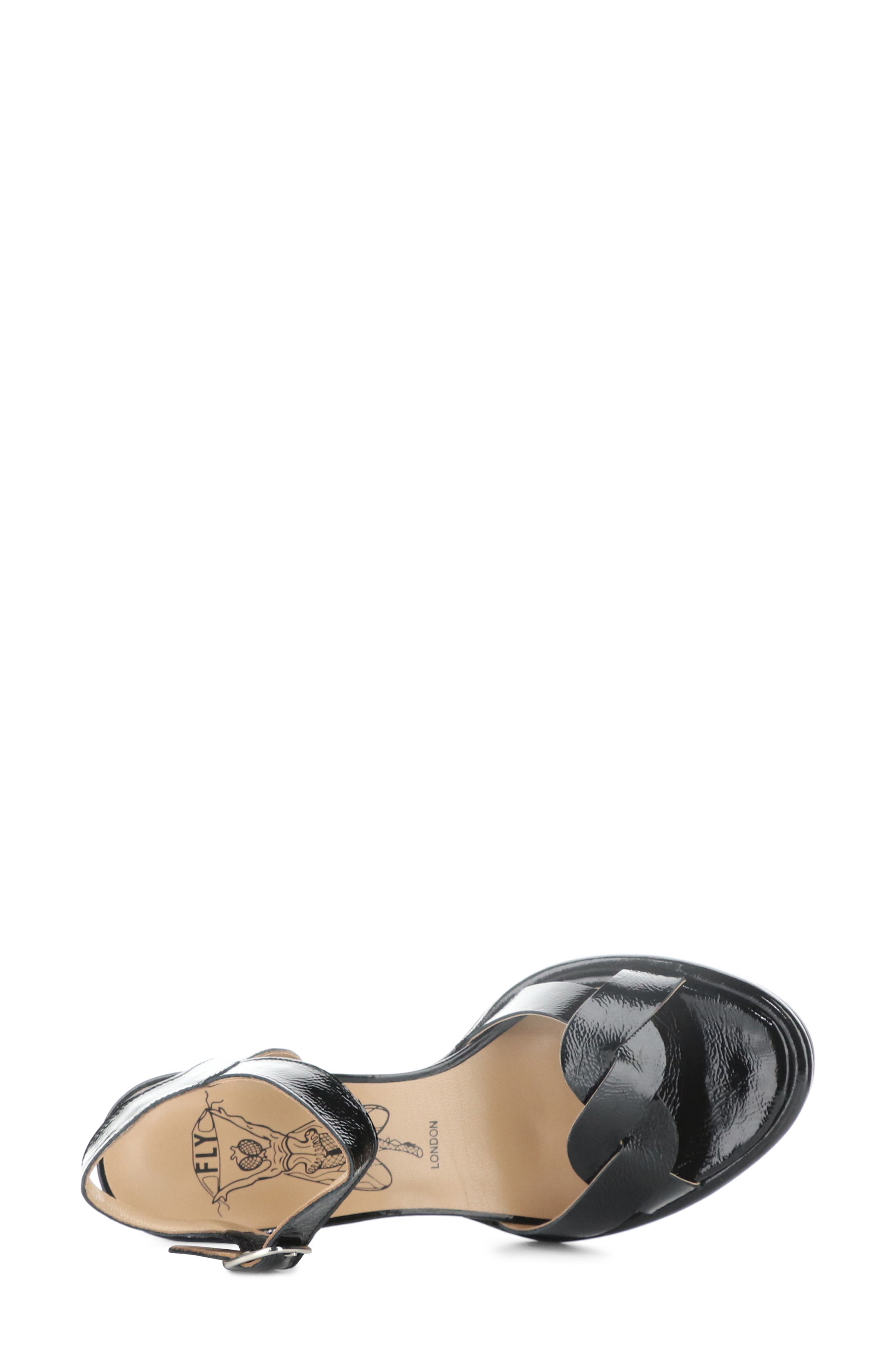 Fly London Moji Ankle Strap Sandal, Alternate, color, 