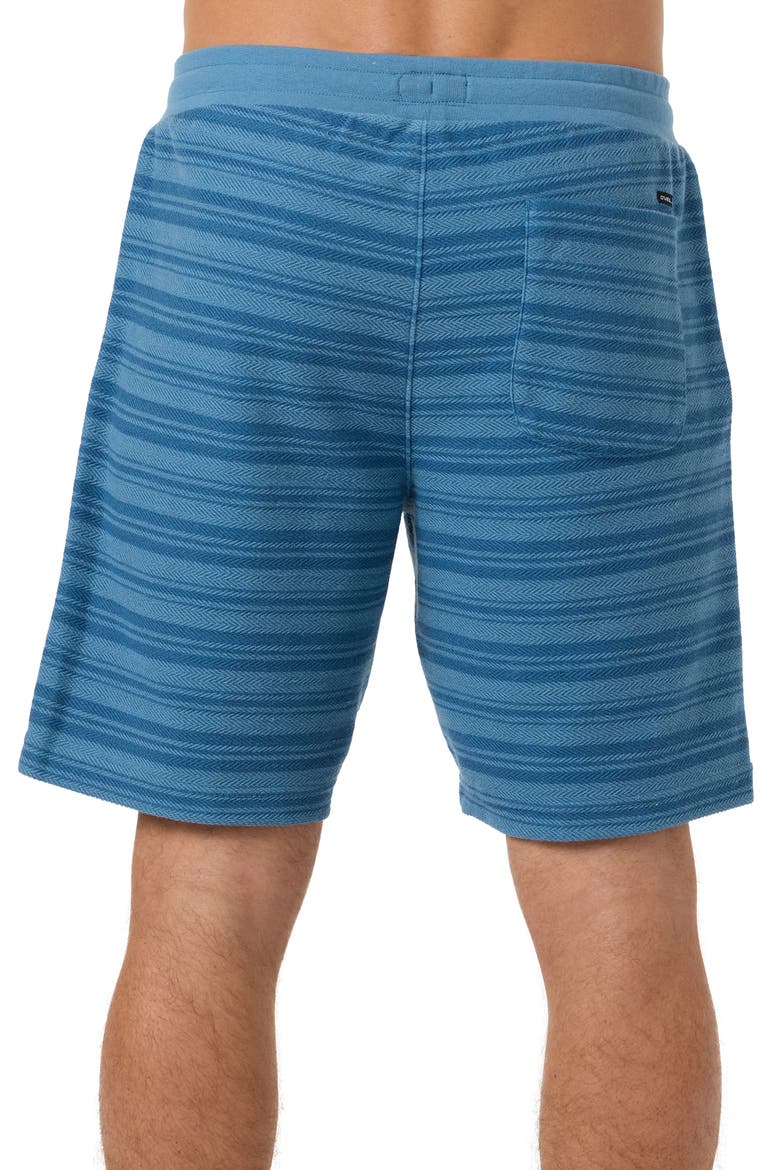 Country Club Stripe Shorts, Alternate, color, CAPTAINS BLUE