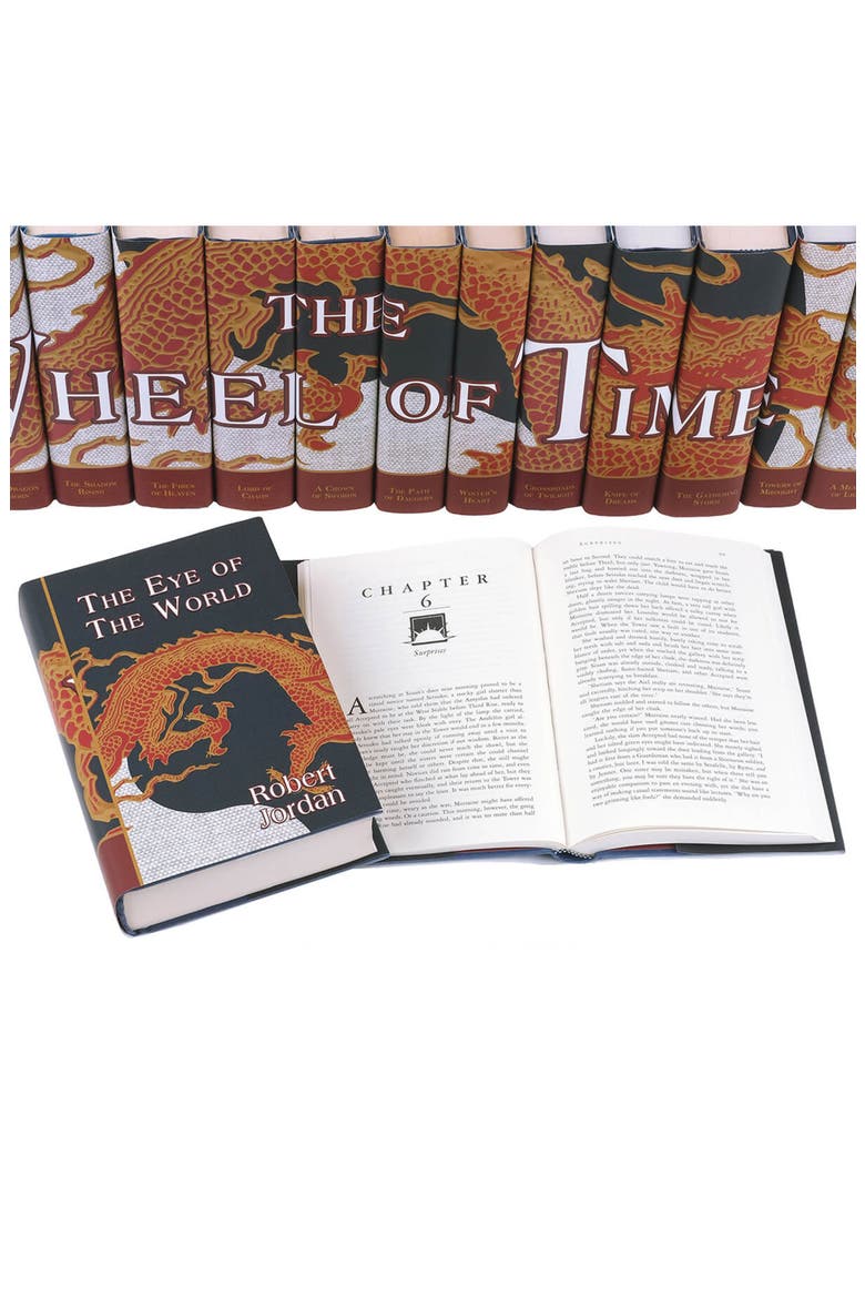 The Wheel of Time Book Set, Alternate, color, Black and Red