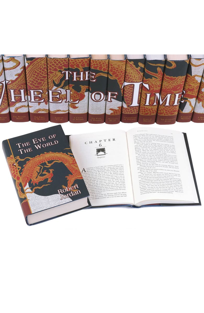 Juniper Books The Wheel of Time Book Set, Alternate, color, Black And Red