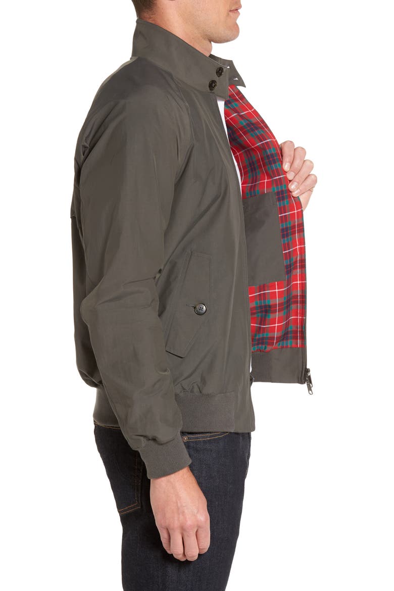 G9 Water Resistant Harrington Jacket, Alternate, color, SHADOW