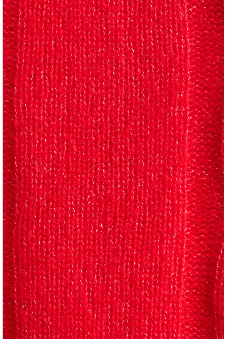 Gwyneth Cashmere & Silk Cable Cardigan, Alternate, color, BERRY