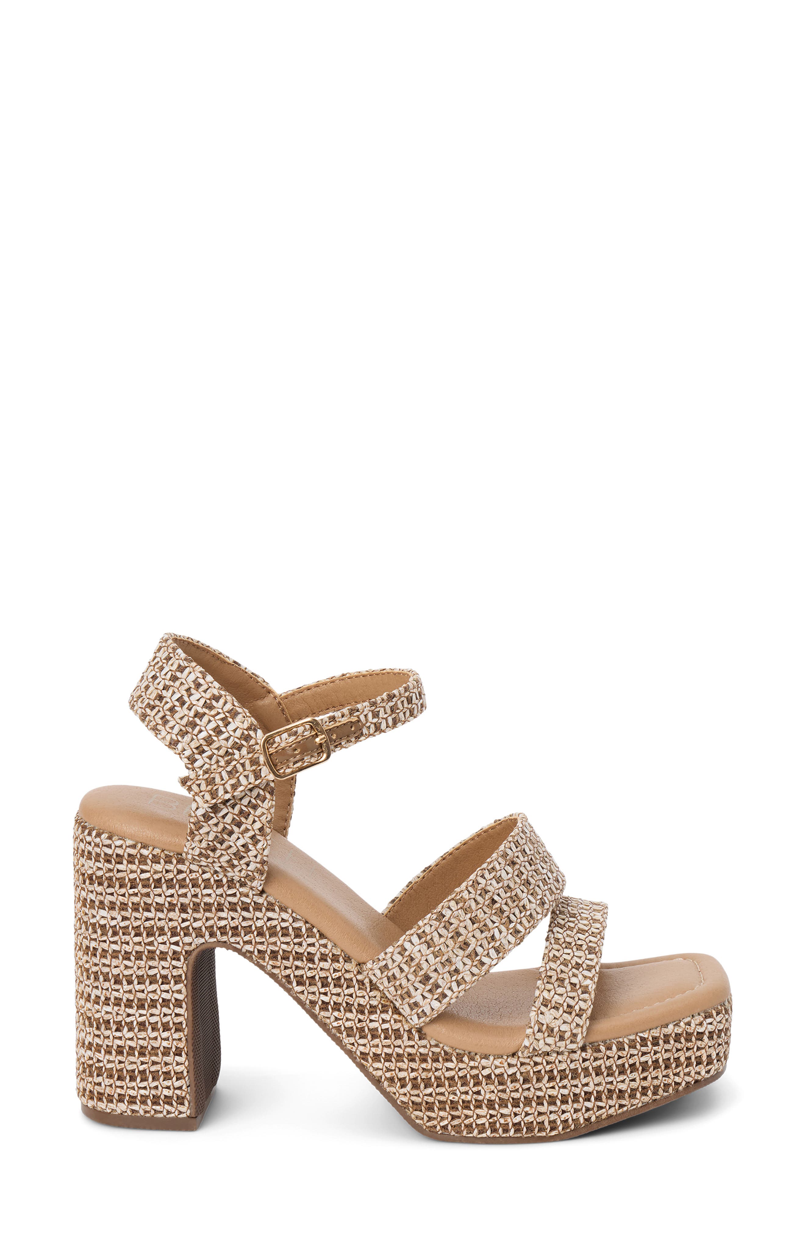 Coconuts by Matisse Alessia Ankle Strap Platform Sandal, Alternate, color, 