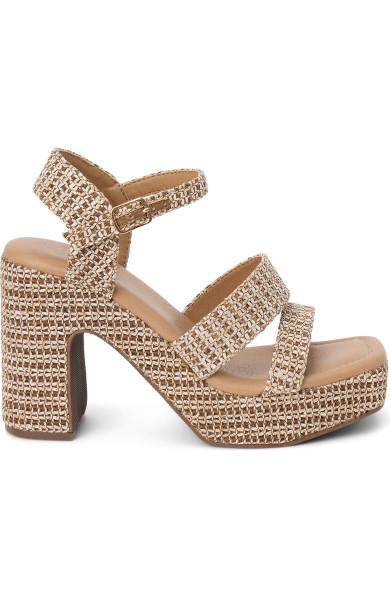 Coconuts by Matisse Alessia Ankle Strap Platform Sandal, Alternate, color,