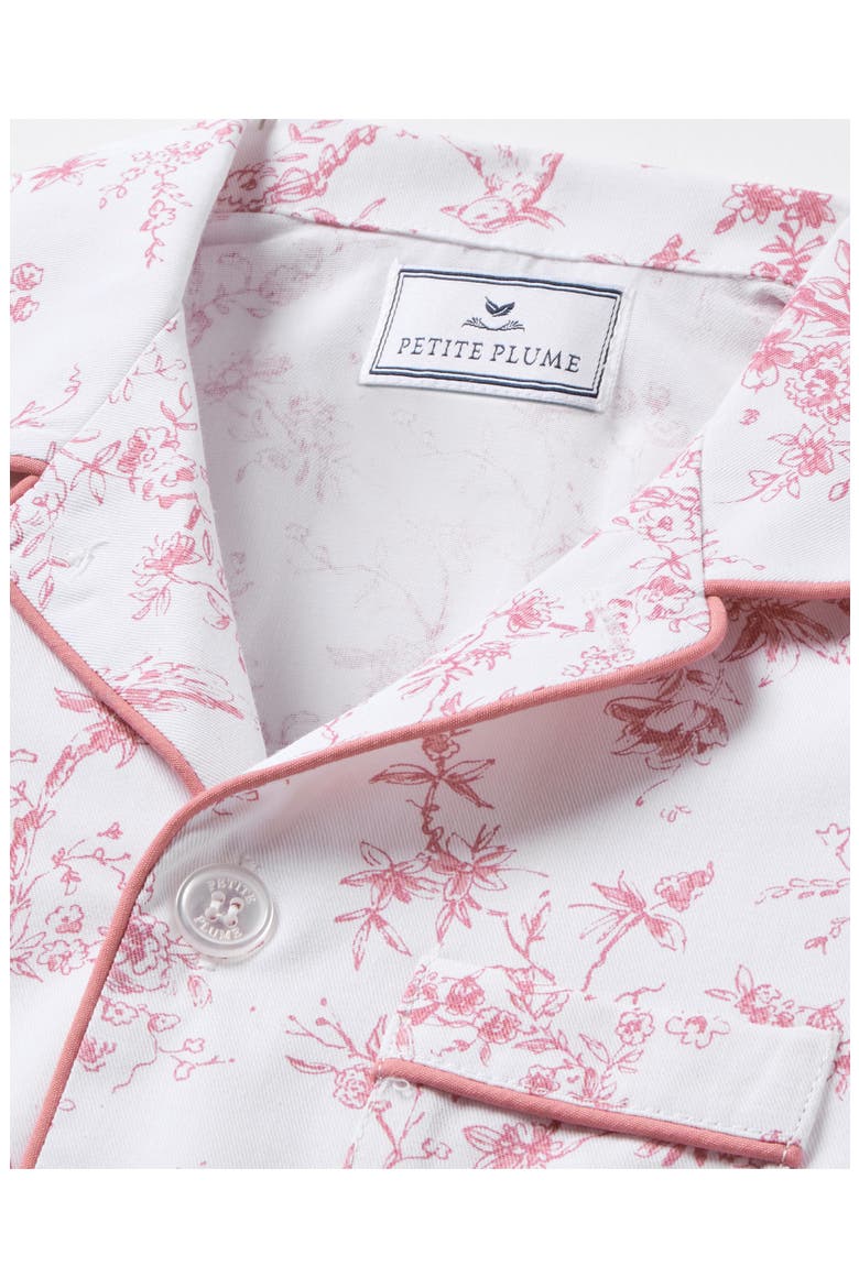 Two-Piece Cotton Blend Pajamas, Alternate, color, PINK