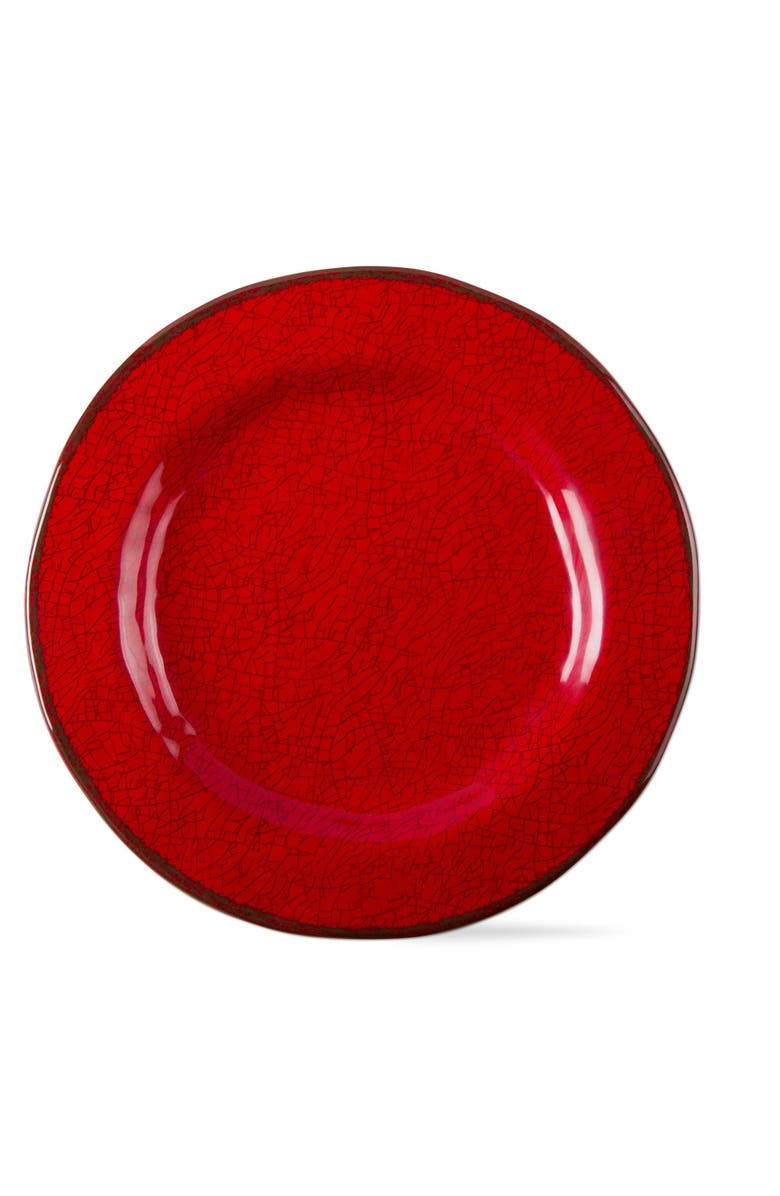 tag Veranda Melamine Salad Plates Set of Four Red Everyday Use, Alternate, color, Red