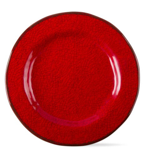 Tag Veranda Melamine Salad Plates Set Of Four Red Everyday Use In Red