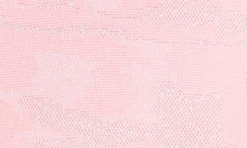 Ming Wang Abstract Shimmer Print Knit Sheath Dress In Pink