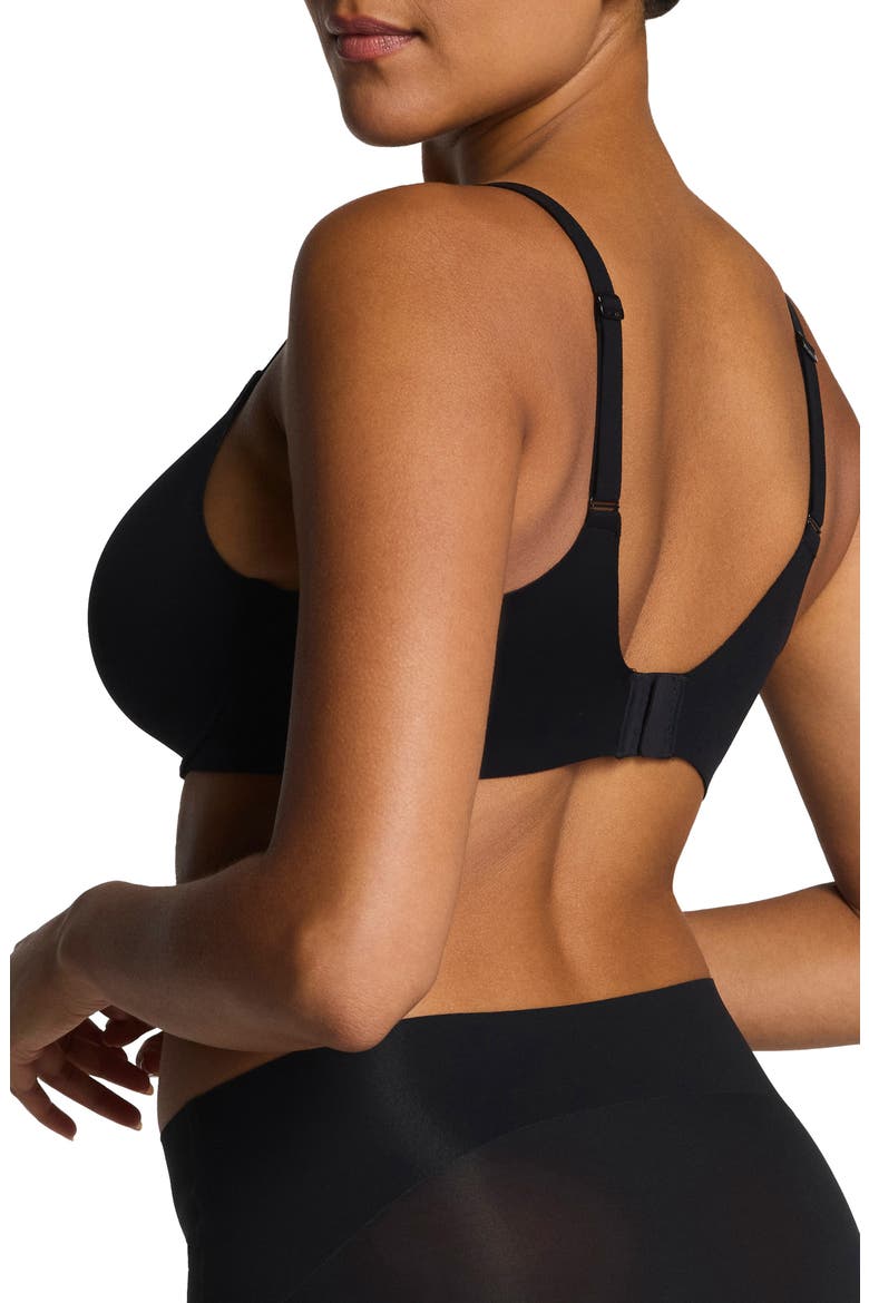 supersmooth™ BraVa Unlined Bra, Alternate, color, VERY BLACK