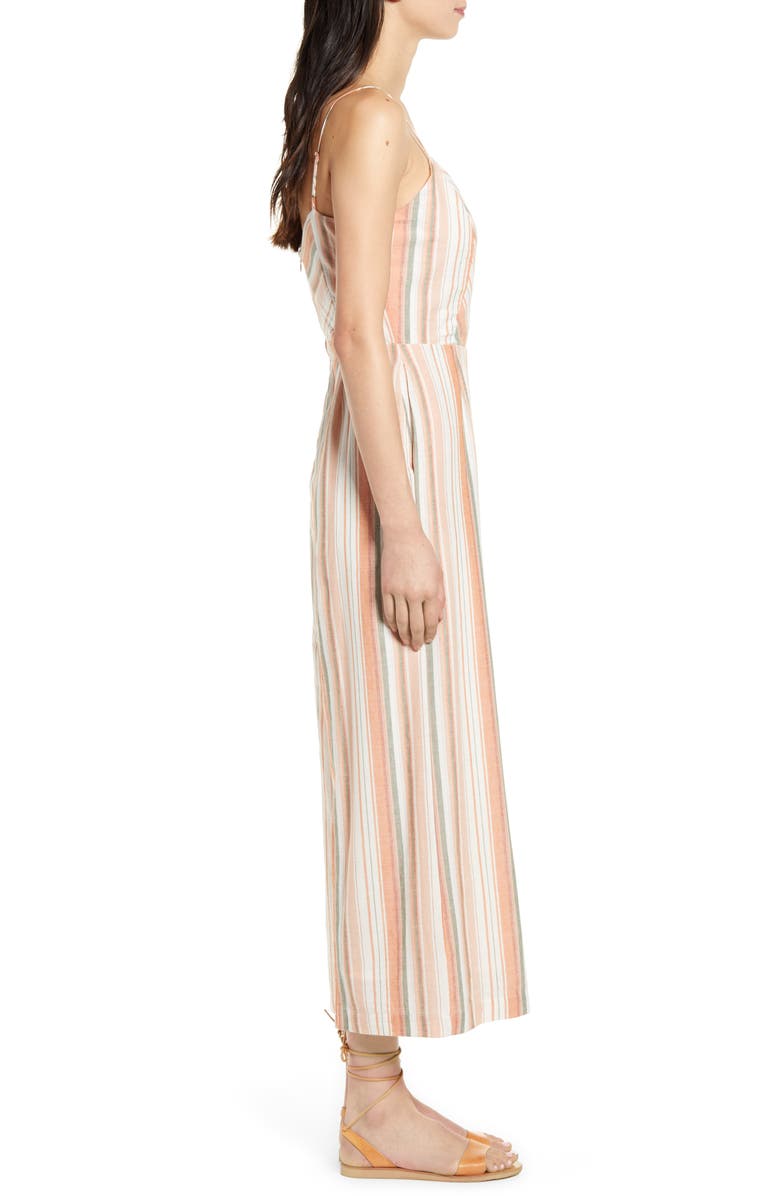 Lost + Wander City to Country Stripe Jumpsuit, Alternate, color,