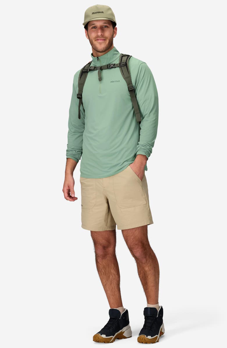 Marmot AirExchange SolarShield UPF Quarter Zip, Alternate, color,