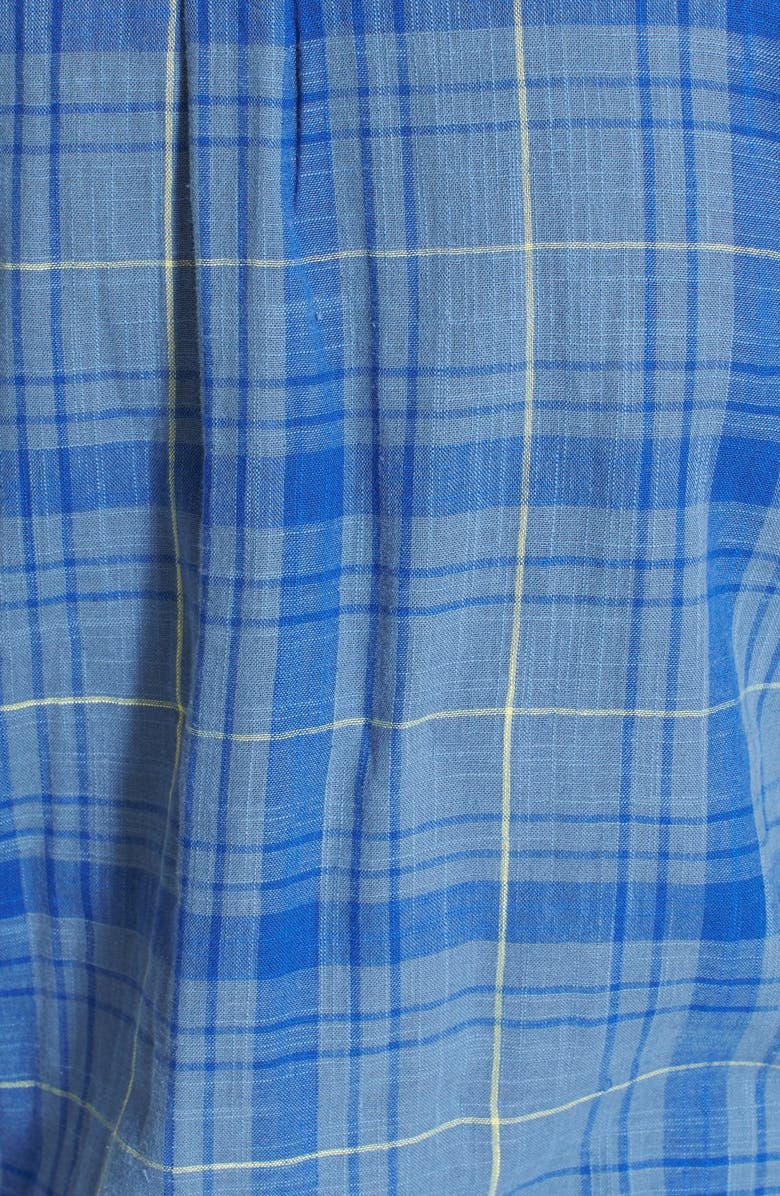 Soft Joie 'Daina' Plaid Cotton Blouse, Alternate, color, 