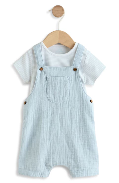 Woven Crinkle Short Romper