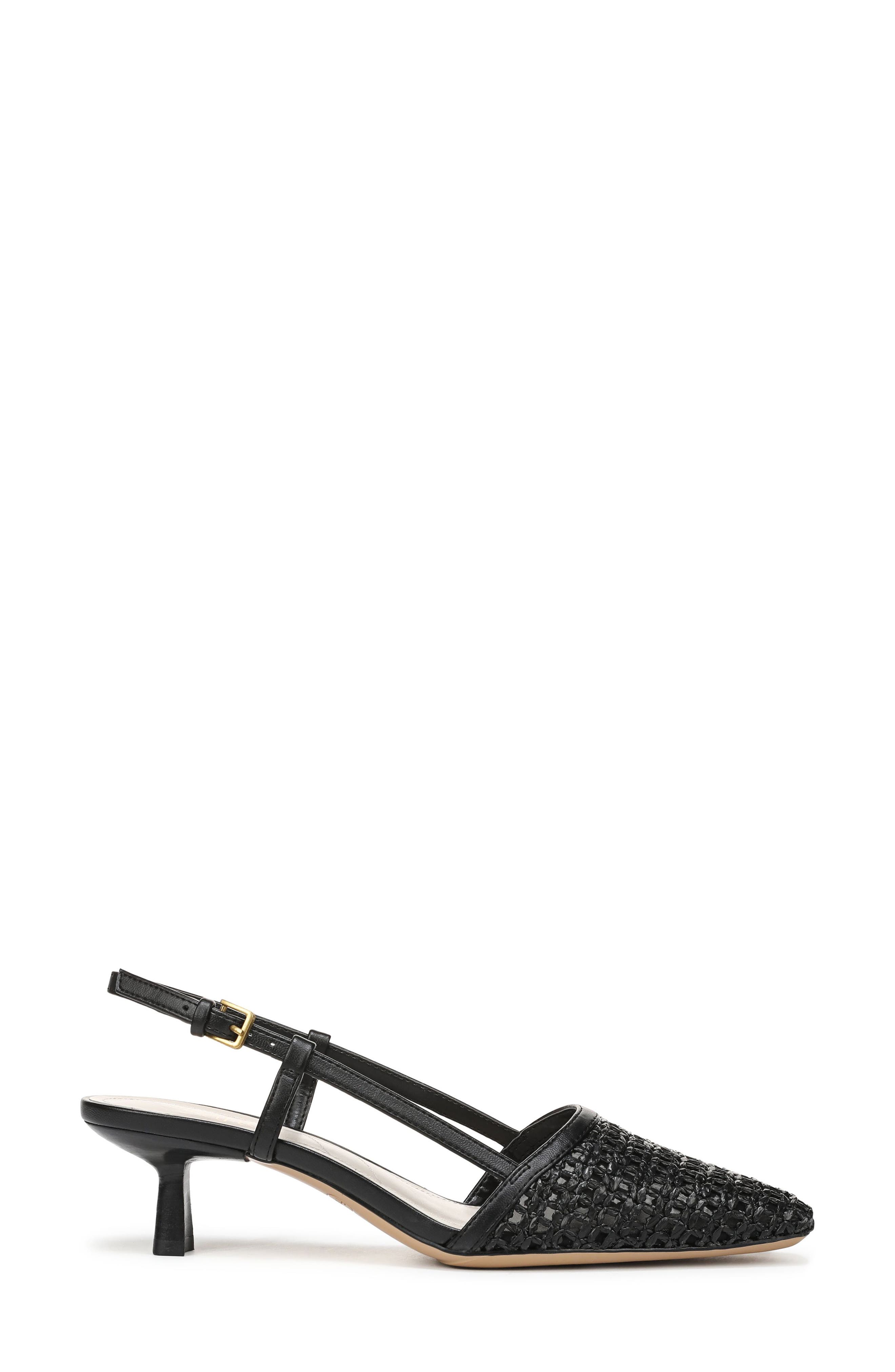 Franco Sarto Radia Kitten Heel Pump, Alternate, color, Black